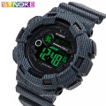 SYNOKE 9629 Brand Digital Wristwatches Mens Waterproof Cowboy Clock Sport Shock Military Wrist watch LED Quartz Men's Gifts